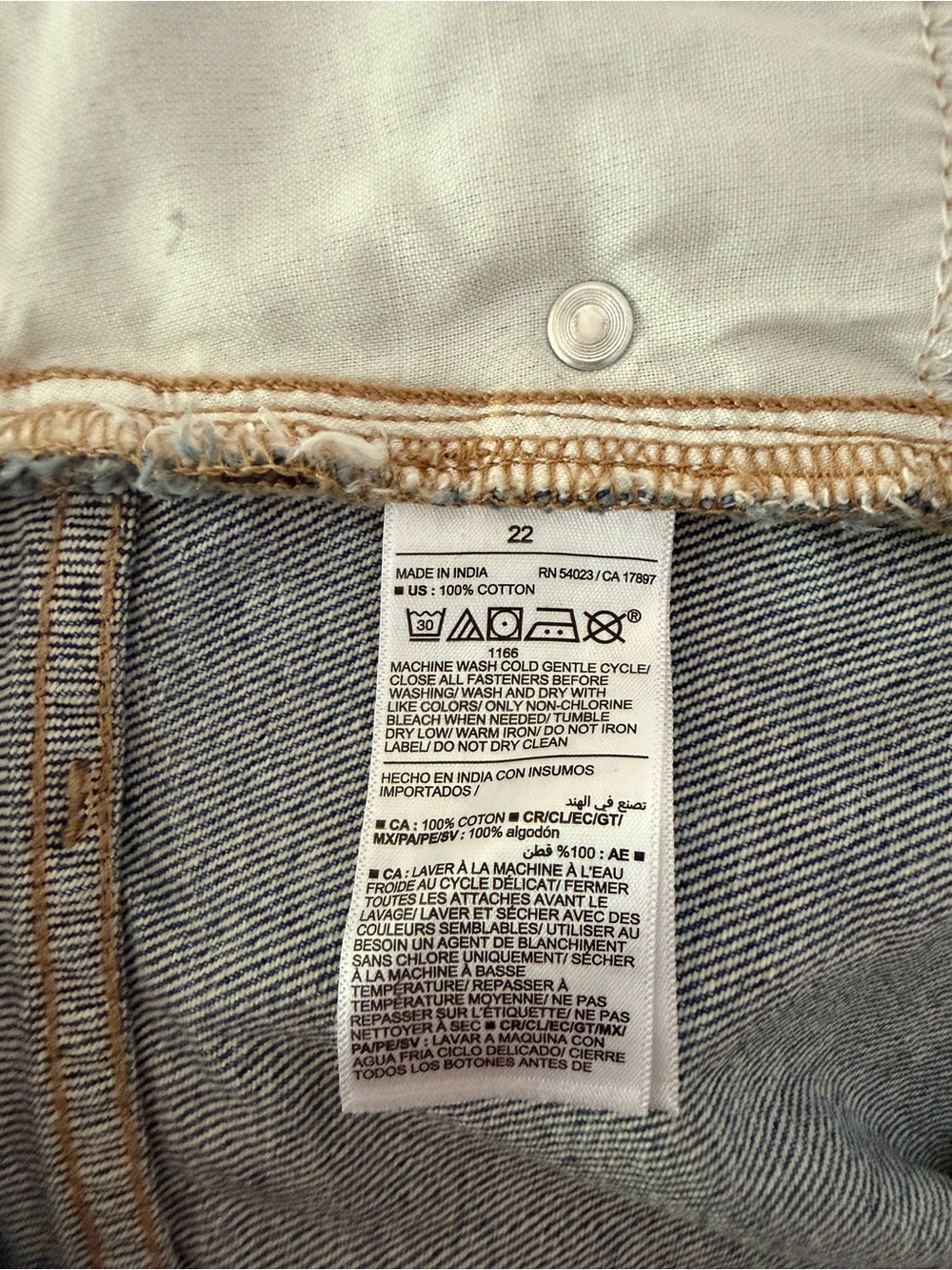 Old Navy Mid-Rise OG Jean Mini Skirt - Picture 6 of 6